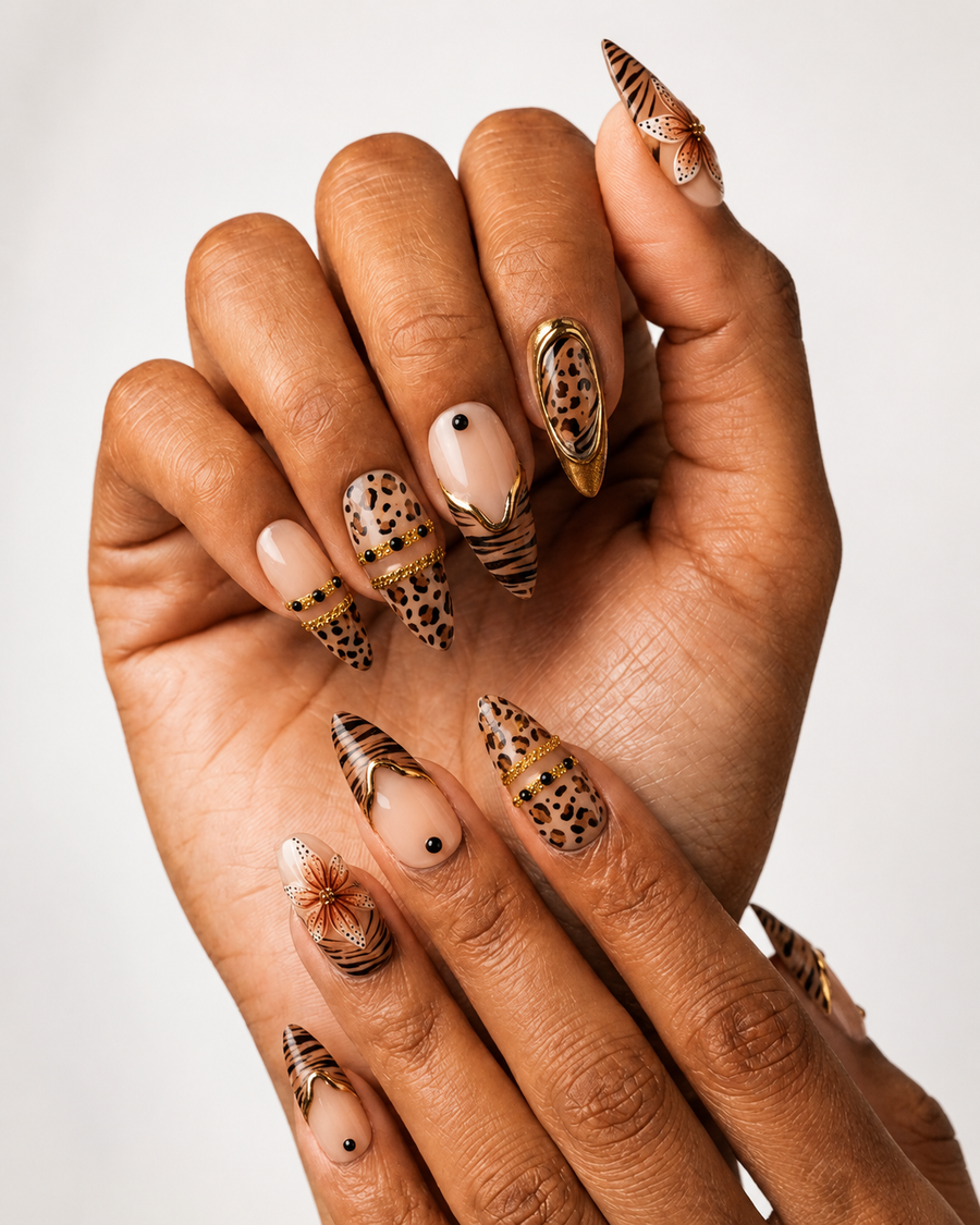 Safari Muse Press-On Nails